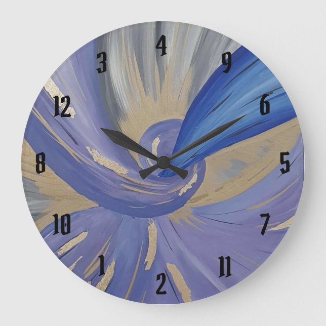 Große Crazy Watch Wanduhr (Vorderseite)