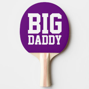 GROSSE DADDY, PONG PADDLES FÜR VATER TISCHTENNIS SCHLÄGER