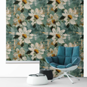 Große Daisy-Weiße Blume Tapete