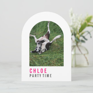 Große Dane-Einladung Einladung