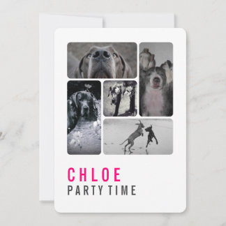 Große Dane-Einladung Einladung