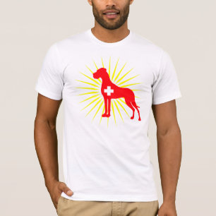 Große Dane-Illustration T-Shirt
