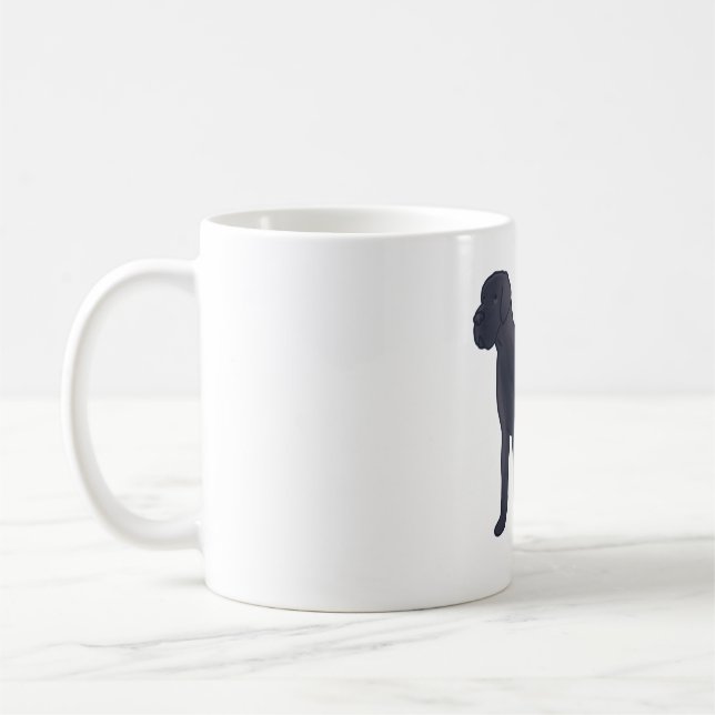Große dane Magie Kaffeetasse (Links)