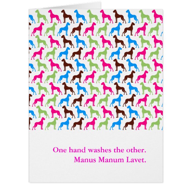 Große Dänen (Vorderseite)