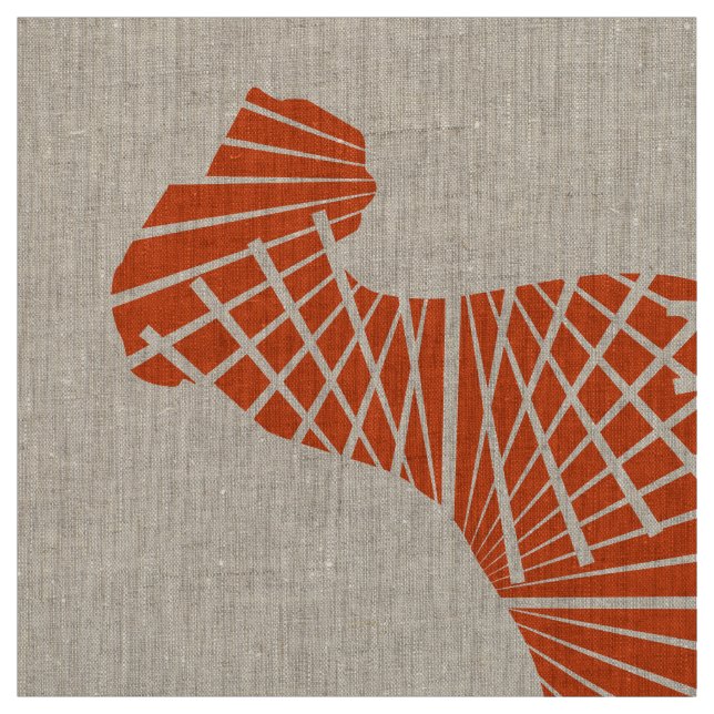 Große Dänen 17" Stoff (Muster)