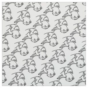 Große Dänen auf Baumwolle Stoff