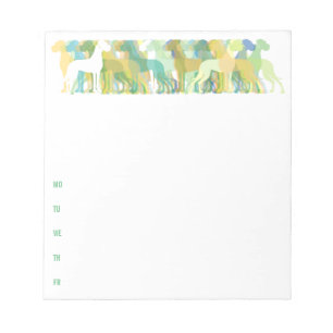 Große Dänen Notizblock