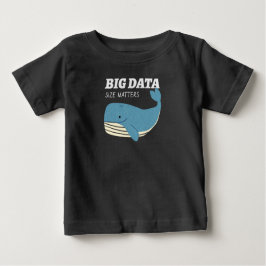 Große Datengröße zählt Baby T-shirt