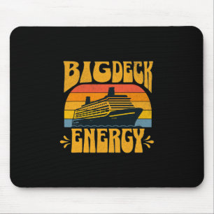 Große Deck Energie Lustiges Kreuzfahrtschiff Reise Mousepad