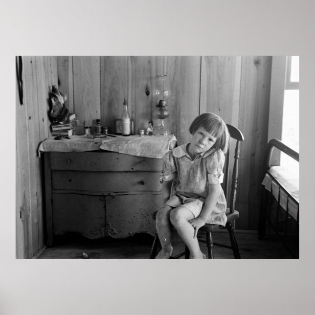 Große Depression Armut 1938 Poster (Vorne)