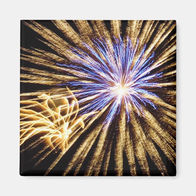 Größe der Anzeige von Fireworks Magnet (Vorne)