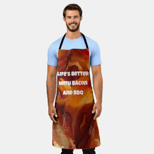 Größe der Bacon-Schürze: Funny Custom Bacon Quotes Schürze