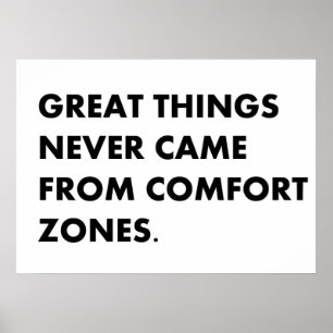 Große Dinge kamen nie Poster