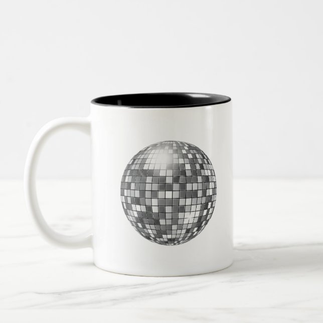 Große Diskothek Zweifarbige Tasse (Links)