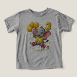 Große Drei Feier: Elefant mit Balloons