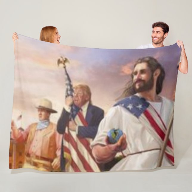 GROSSE DREI FLEECEDECKE (Beispiel)