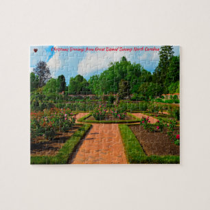 Große dunkle Sumpflandschaft North Carolina Jigsaw
