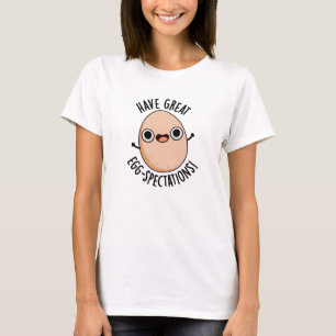 Große Ei-Spektakel Funny Egg Pun T-Shirt