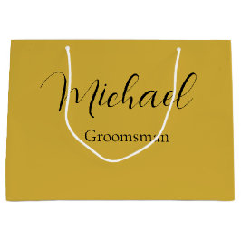 Große elegante Hochzeitsgeschenktasche mit individ Geschenktüte