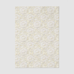 Große Elegante Vintage-Inspirierte Hochzeitsfloris Seidenpapier