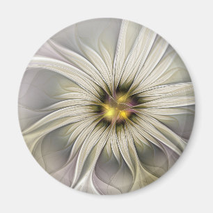 Große Elfenbeinküste, Abstrakte Moderne Fraktal Ku Magnet
