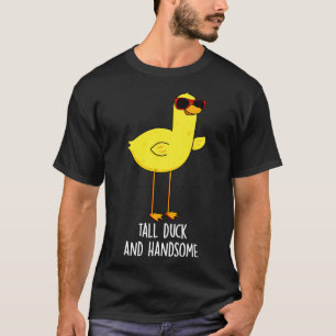 Große Ente und ansprechende, lustige Tierpuppe T-Shirt