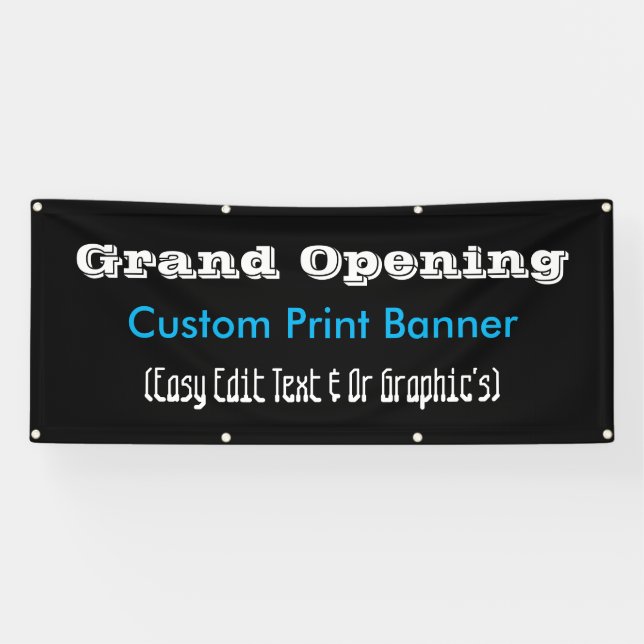 Große Eröffnungswerbung Banner (Horizontal)