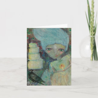Große Erwartungen Miss Havisham Blank Card Karte