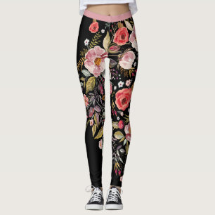 Große, fett-mehrfarbige Leggings