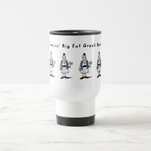 Große fette griechische Tasse