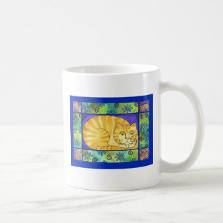 Große fette Katzen-Tasse Kaffeetasse