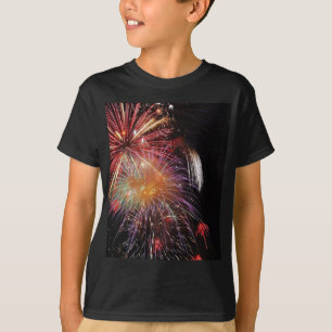 Große Feuerwerks-Nacht T-Shirt