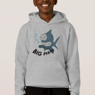 Große Fische - Kids-Pullover-Hoodie Hoodie