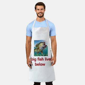 Große Fische leben unter der Schürze
