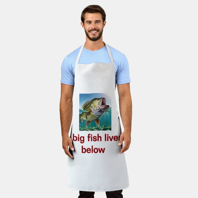 Große Fische leben unter der Schürze (Getragen)
