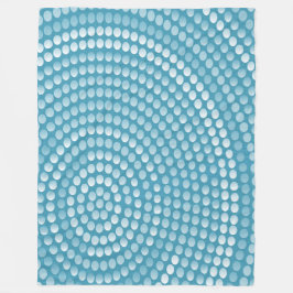 Große Fleece Blanket, modern, abstrakt, blau