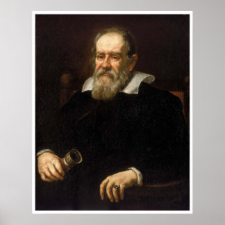 Große Galileo Galilei Kunstdrucke Poster