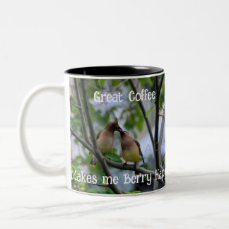 Große Gebühr macht mich Berry Happy Zweifarbige Tasse