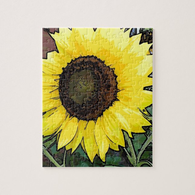 Große gelbe Sonnenblume (Vertikal)