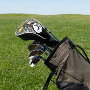 Große Gepunktete Genetik-Silhouette Monogramm-Fot Golf Headcover