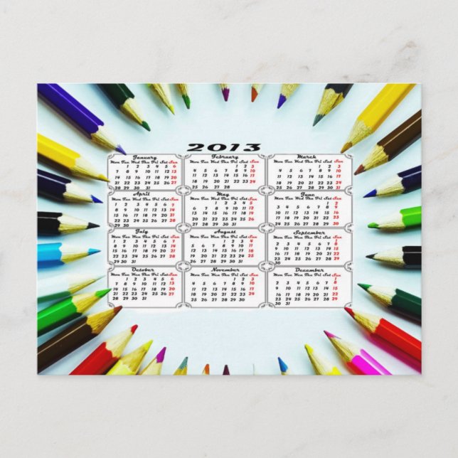 Große Geschenke Postkarte (Vorderseite)