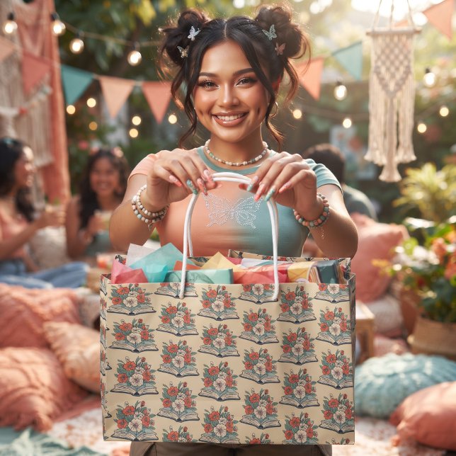 Große Geschenktasche buchen Geschenktüte (Von Creator hochgeladen)