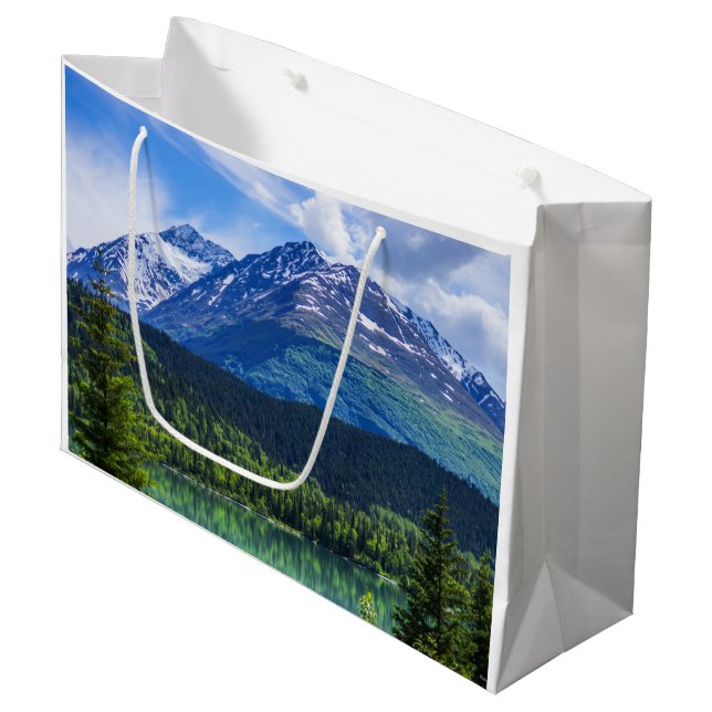 Große Geschenktasche Geschenktüte (Vorderseite Schrägansicht)