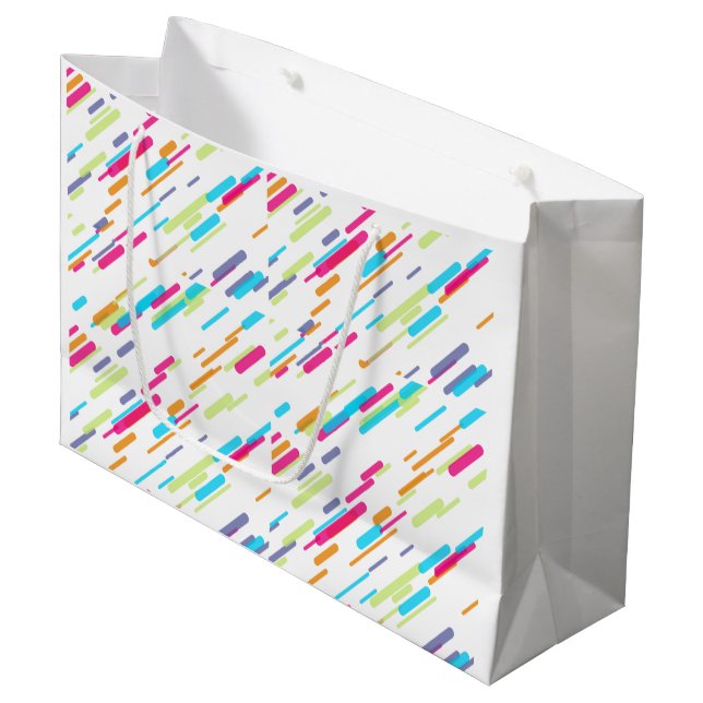 Große Geschenktasche Große Geschenktüte (Vorderseite Schrägansicht)