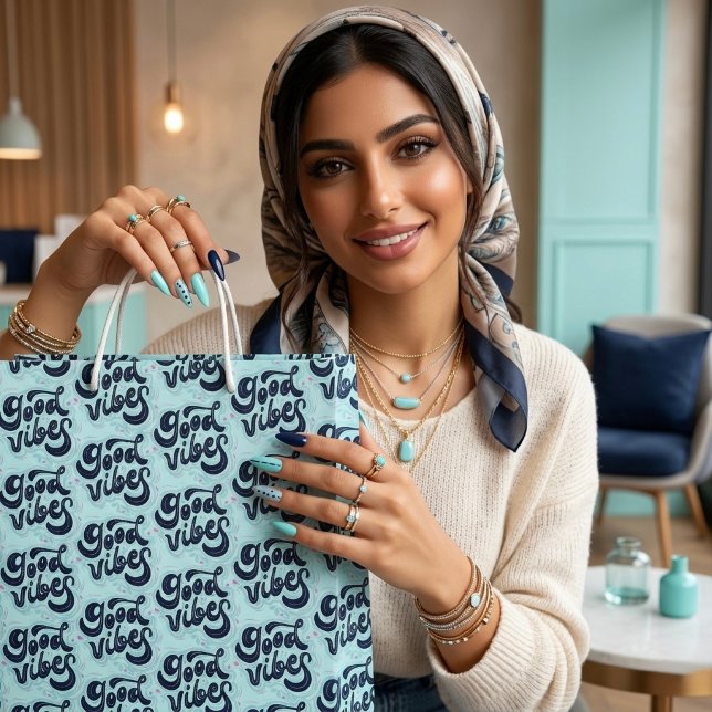 Große Geschenktüte "Good Vibes" (Von Creator hochgeladen)