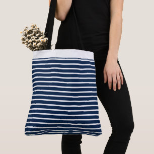 Große gestreifte Taschen-Tasche Tasche