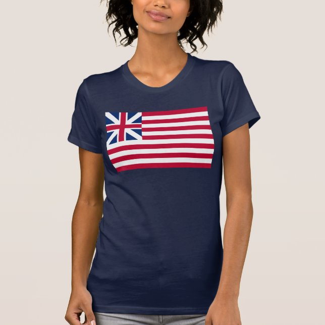 Große Gewerkschaft, 1. US-Flagge T - Shirt Kolonie (Vorderseite)