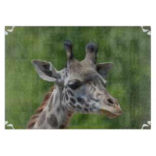 Große Giraffe Schneidebrett