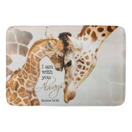 Große Giraffenbadmatte Badematte