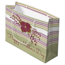 Große, glückliche Muttertagszeitung Geschenktasche Große Geschenktüte